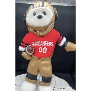 2000 NFL Tampa Bay Buccaneers Offical Stuffed/plush  Bear in NFL Uniform 17"
